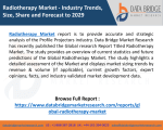 Radiotherapy Market Size, Segmentation Analysis, Regional Report & Growth Rate Technology And Forecast - 2022-2029