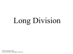 long division1
