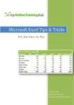 Excel Tips Tricks