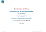 model of synchronous machine