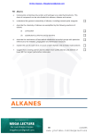 13-Alkanes-Notes