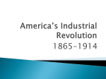 23 - Rise of Industry and Gilded Age