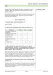 Uses of radiation - peer assessment literacy task