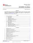 DAC38RF82 Test Modes