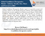 Global Candidiasis Therapeutics Market report Pdf -