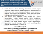 North America Metal Finishing Chemicals Market Pdf Chemical Material