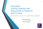 Lecture 1 Introduction Central Banks T1 2021-22