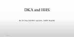 DKA and HHS