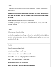 Lexicology Practical Tasks