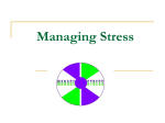 8. Managing stress