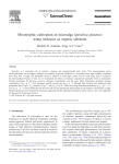 Mixotrophic cultivation of microalga Spirulina platensis