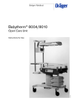 Dräger Babytherm 8004-8010 - User manual